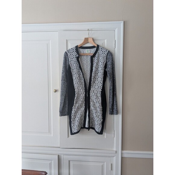 Title Nine Women's 2-way Zip Tunic Sweater Mini Dress w/ Pockets Size Medium - Picture 3 of 8